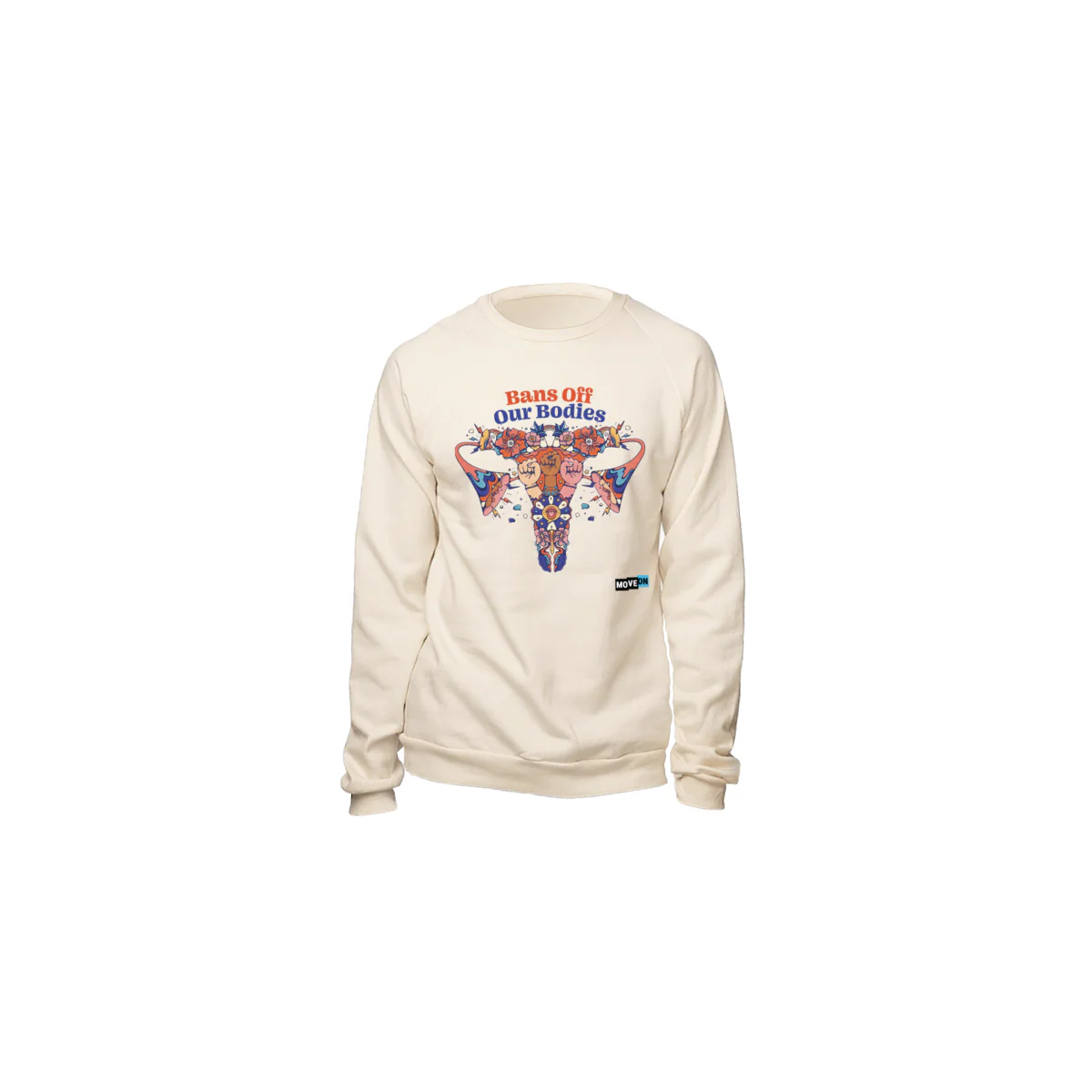 Bans Off Our Bodies Organic Cotton Crewneck Sweatshirt - Image 4