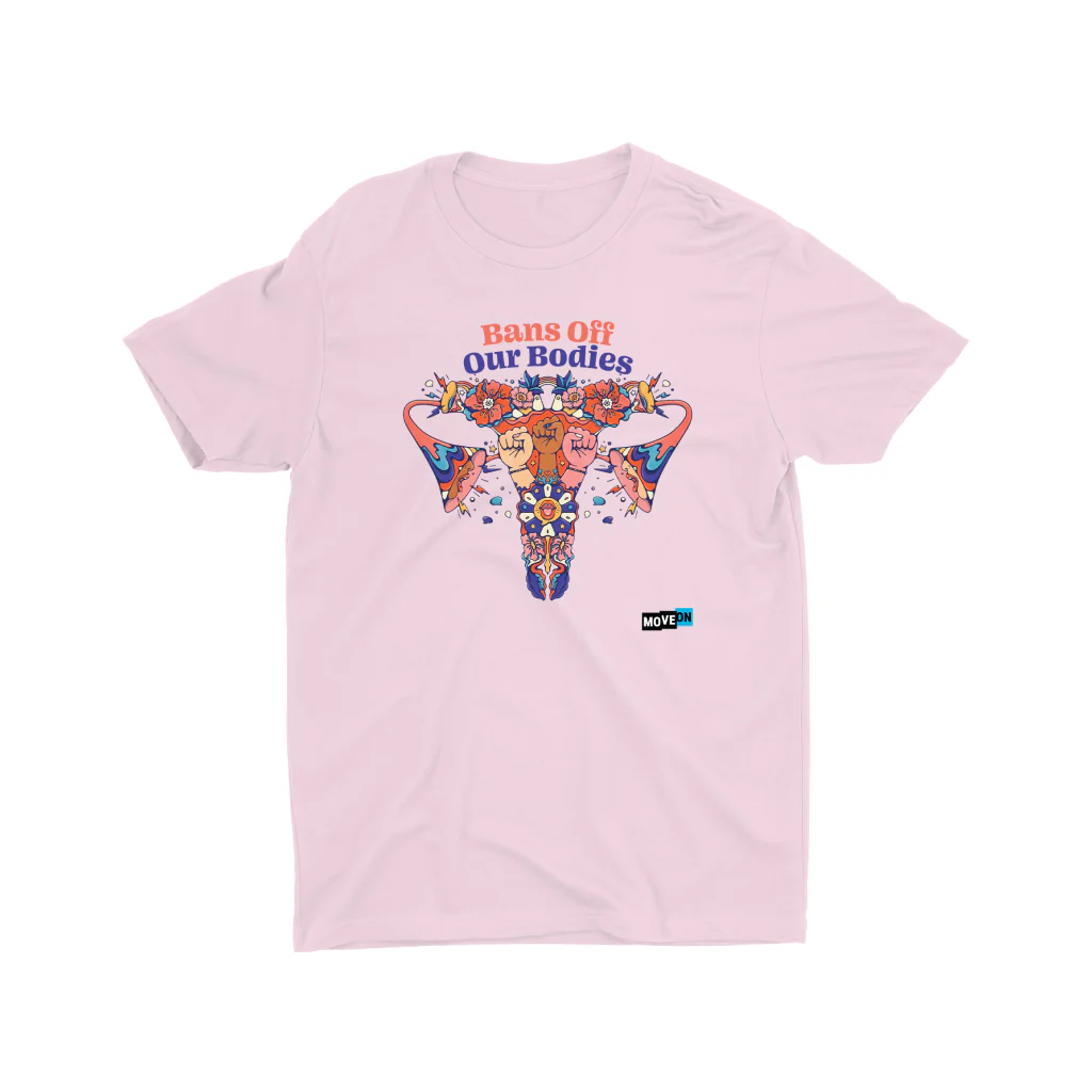 Bans Off Our Bodies Unisex Cotton T-Shirt - Image 3