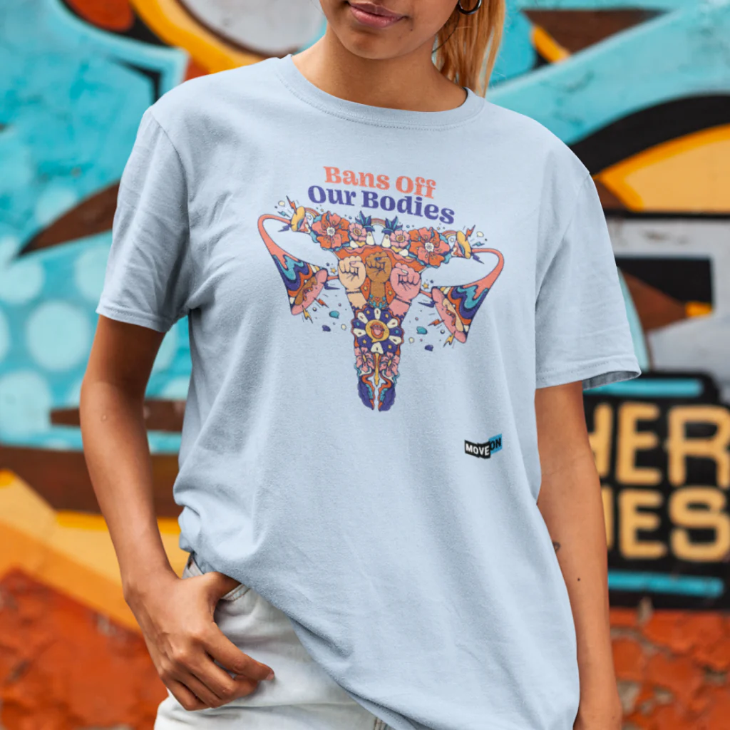 Bans Off Our Bodies Unisex Cotton T-Shirt - Image 7