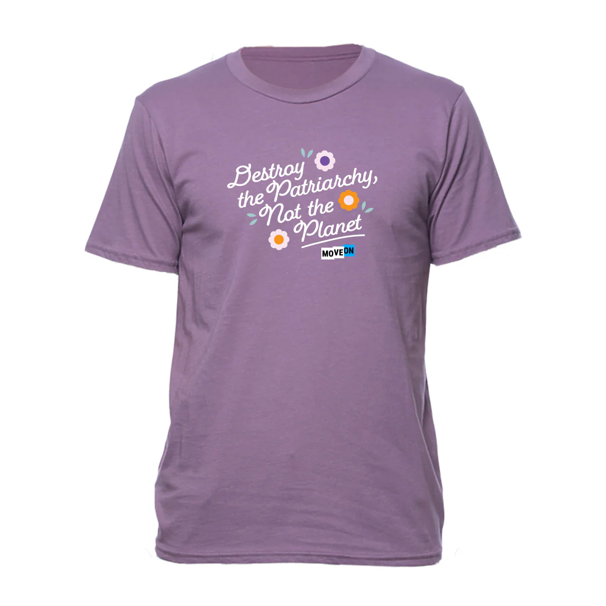 "Destroy The Patriarchy, Not The Planet" Unisex Organic Cotton T-Shirt - Image 4