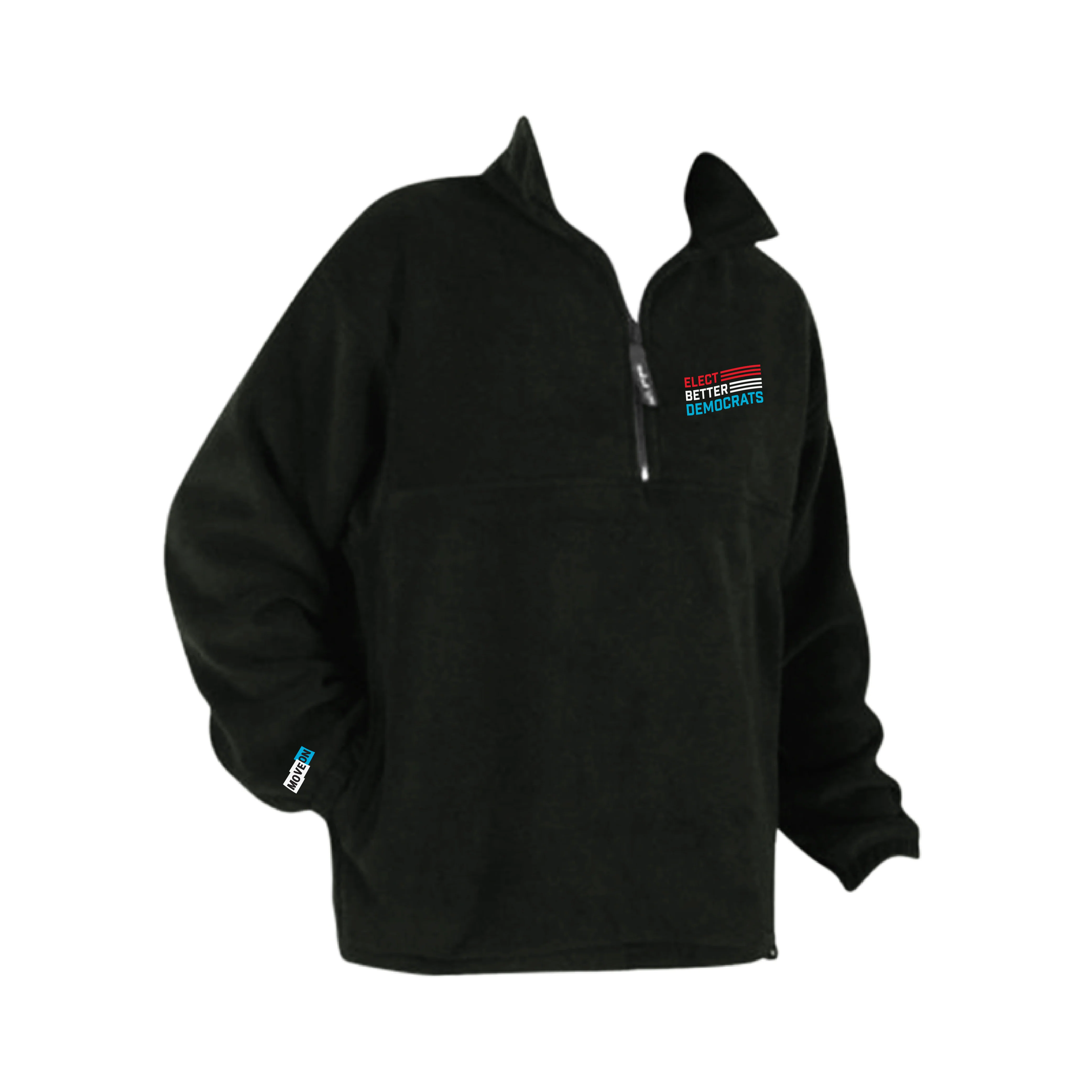 Elect Better Democrats Embroidered Fleece Pullover - Image 3