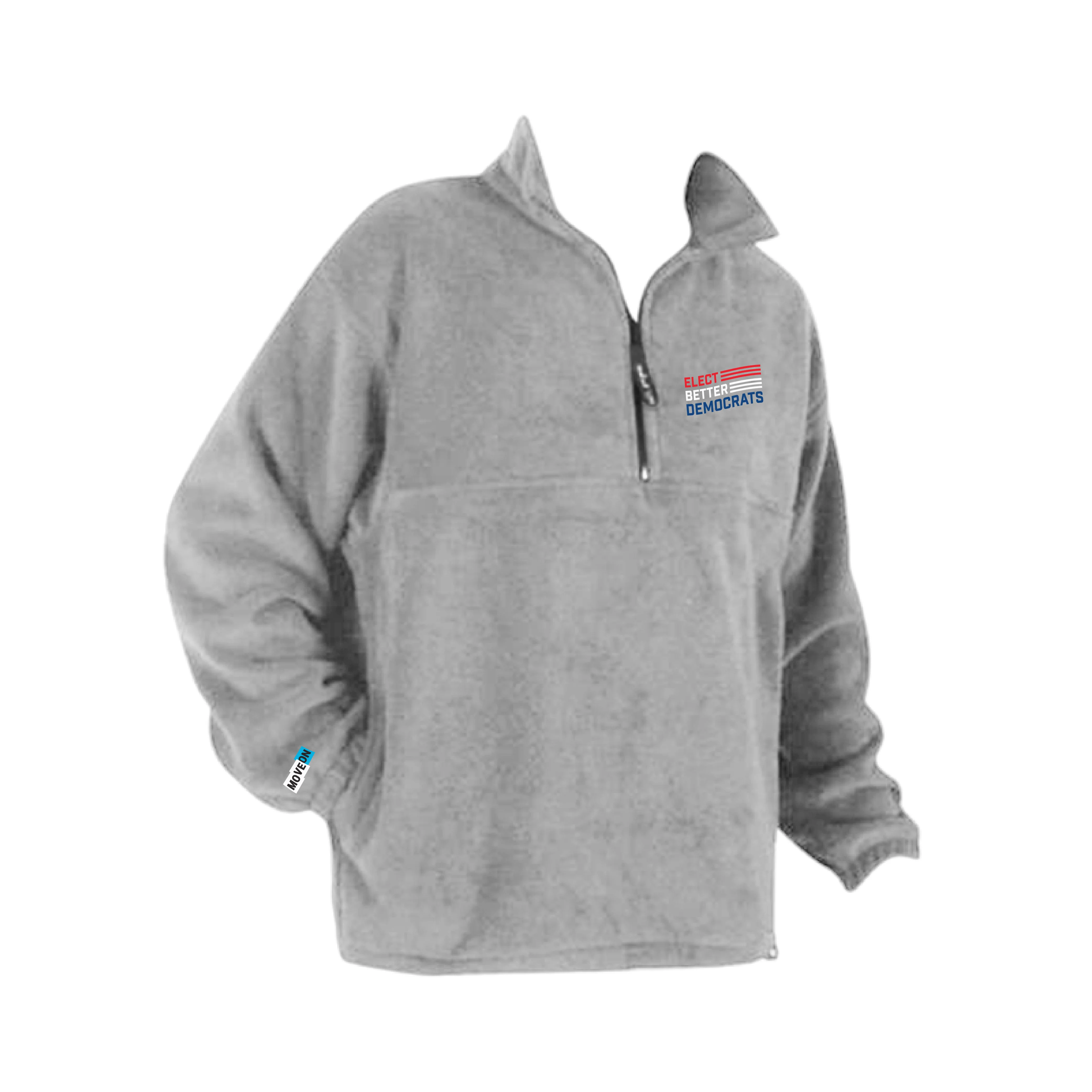 Elect Better Democrats Embroidered Fleece Pullover - Image 4