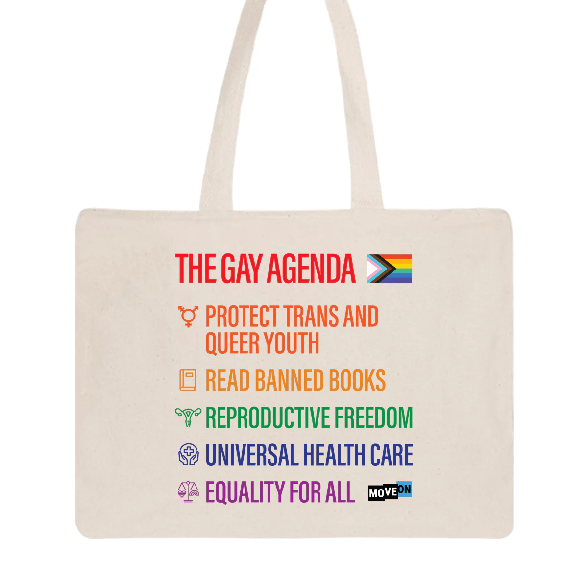 Gay Agenda Tote Bag - Image 2