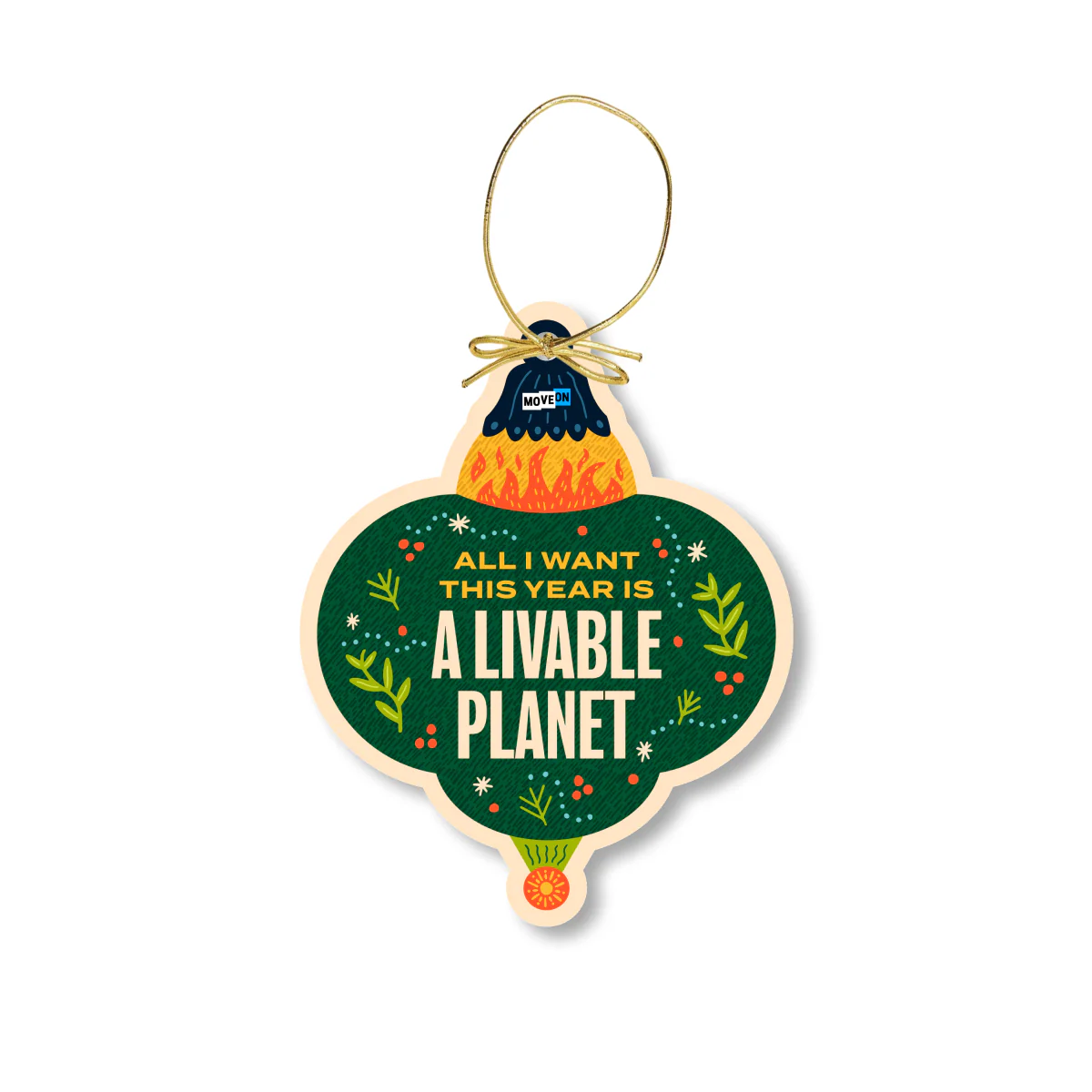 “All I Want This Year Is …” Recycled Wood Holiday Ornaments - Image 3