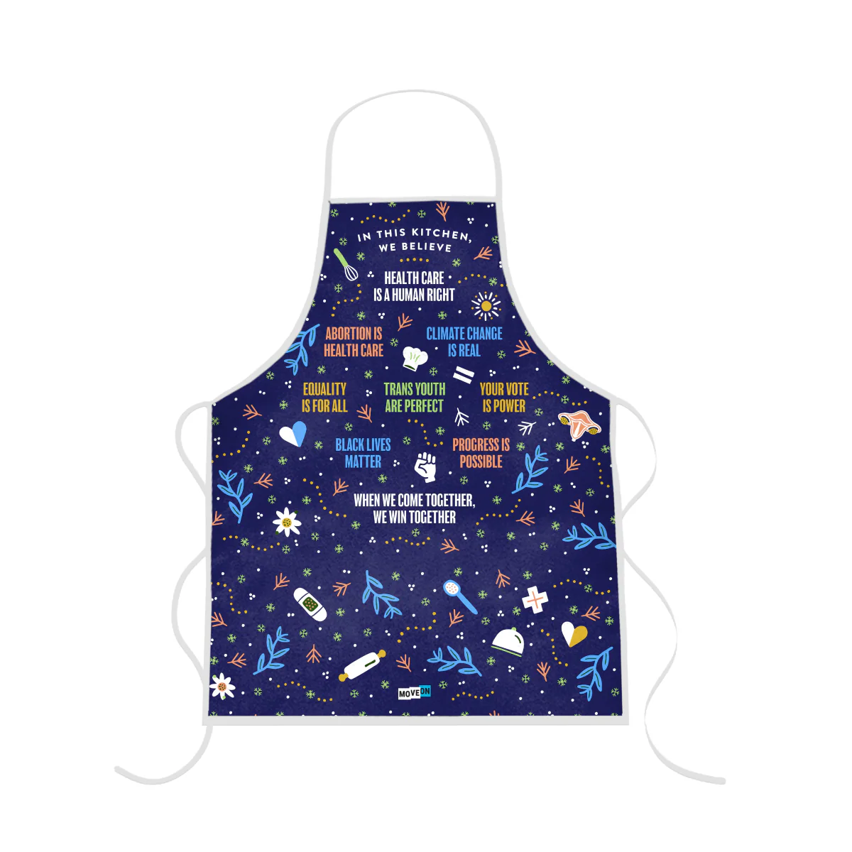 “In This Kitchen, We Believe …” Apron - Image 6