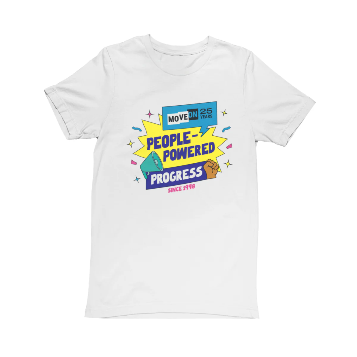 "People-Powered Progress Since 1998" Unisex T-Shirt - Image 3