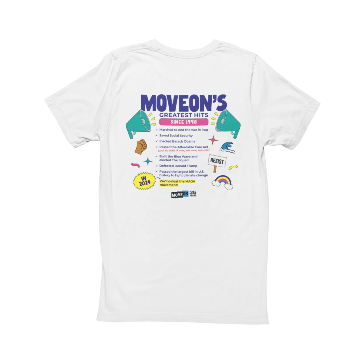 "People-Powered Progress Since 1998" Unisex T-Shirt - Image 4