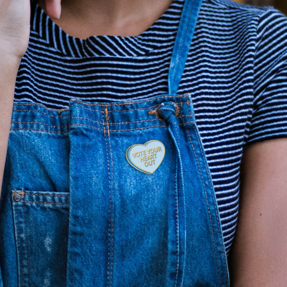 Vote Your Heart Out Pin and Candy Heart Sticker Packs! - Image 3
