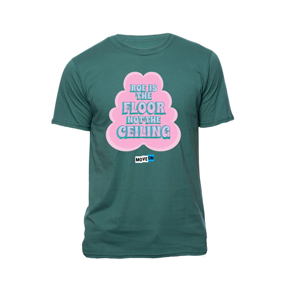 "Roe is the Floor, Not the Ceiling" Unisex Cotton T-Shirt - Image 5