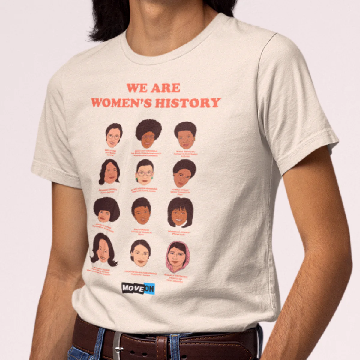 "We Are Women's History" Short Sleeve T-Shirt - Image 2